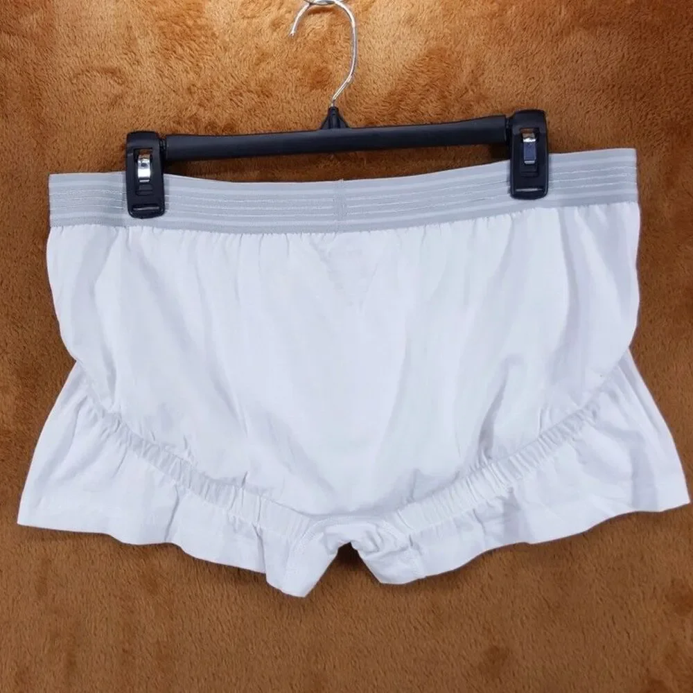 2XIST Boxer Briefs Mens XL White Low Rise No Show Trunk LIFT